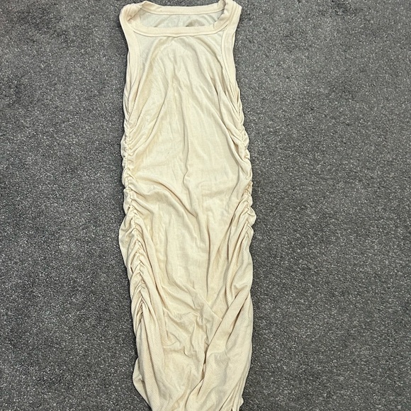 ruched tank top dress - Picture 1 of 2